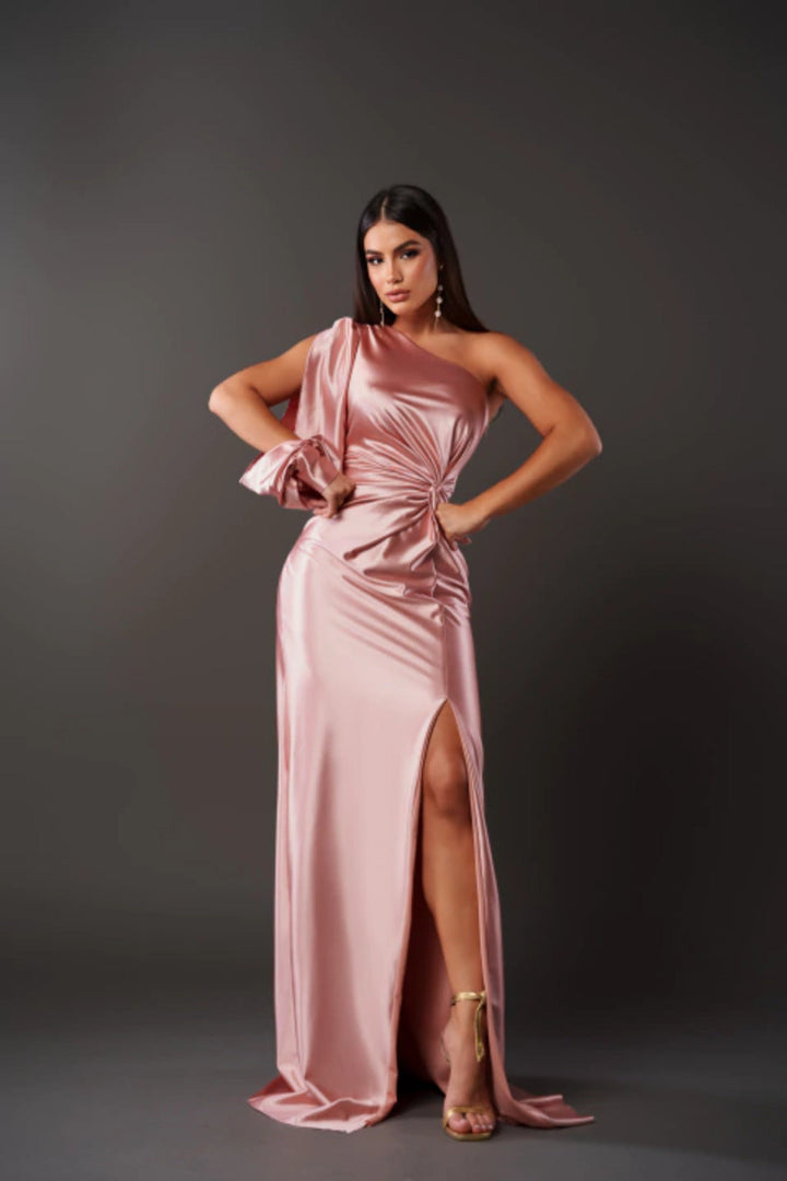 Theresa | Elegantes Abendkleid mit Ein-Schulter-Design - Elle Zürich