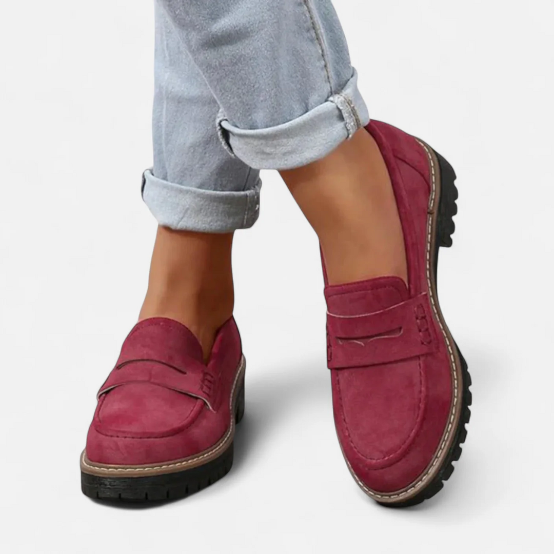 Dorothea | Damen Klassische Loafer mit Markanter Sohle - Elle Zürich