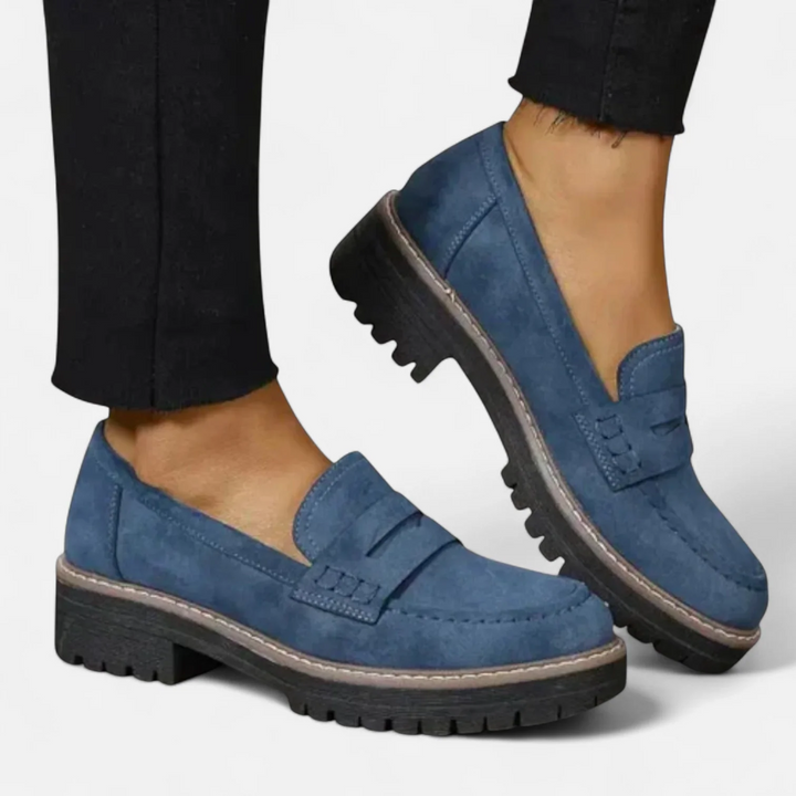 Dorothea | Damen Klassische Loafer mit Markanter Sohle - Elle Zürich