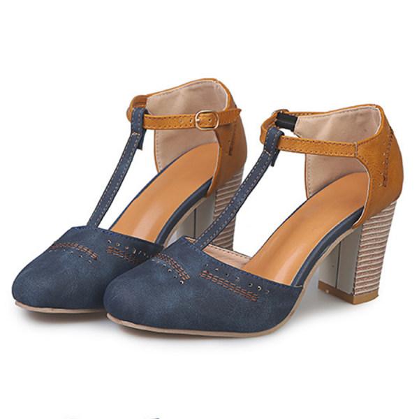Pauline | Damen Frühlings-Mary Janes mit Chunky-Heelv - Elle Zürich
