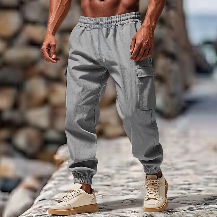 Michael | Herren Casual Cargo Jogger Hose mit Taschen - Elle Zürich
