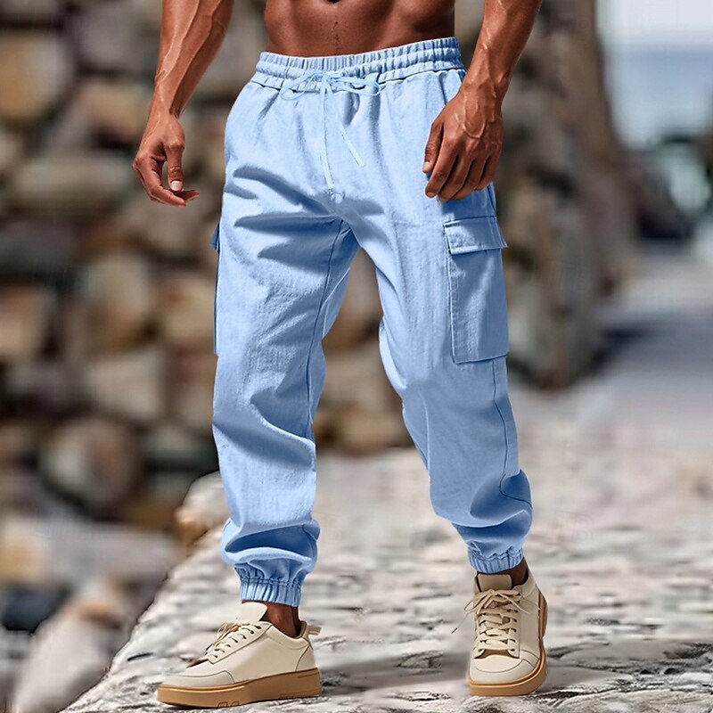 Michael | Herren Casual Cargo Jogger Hose mit Taschen - Elle Zürich