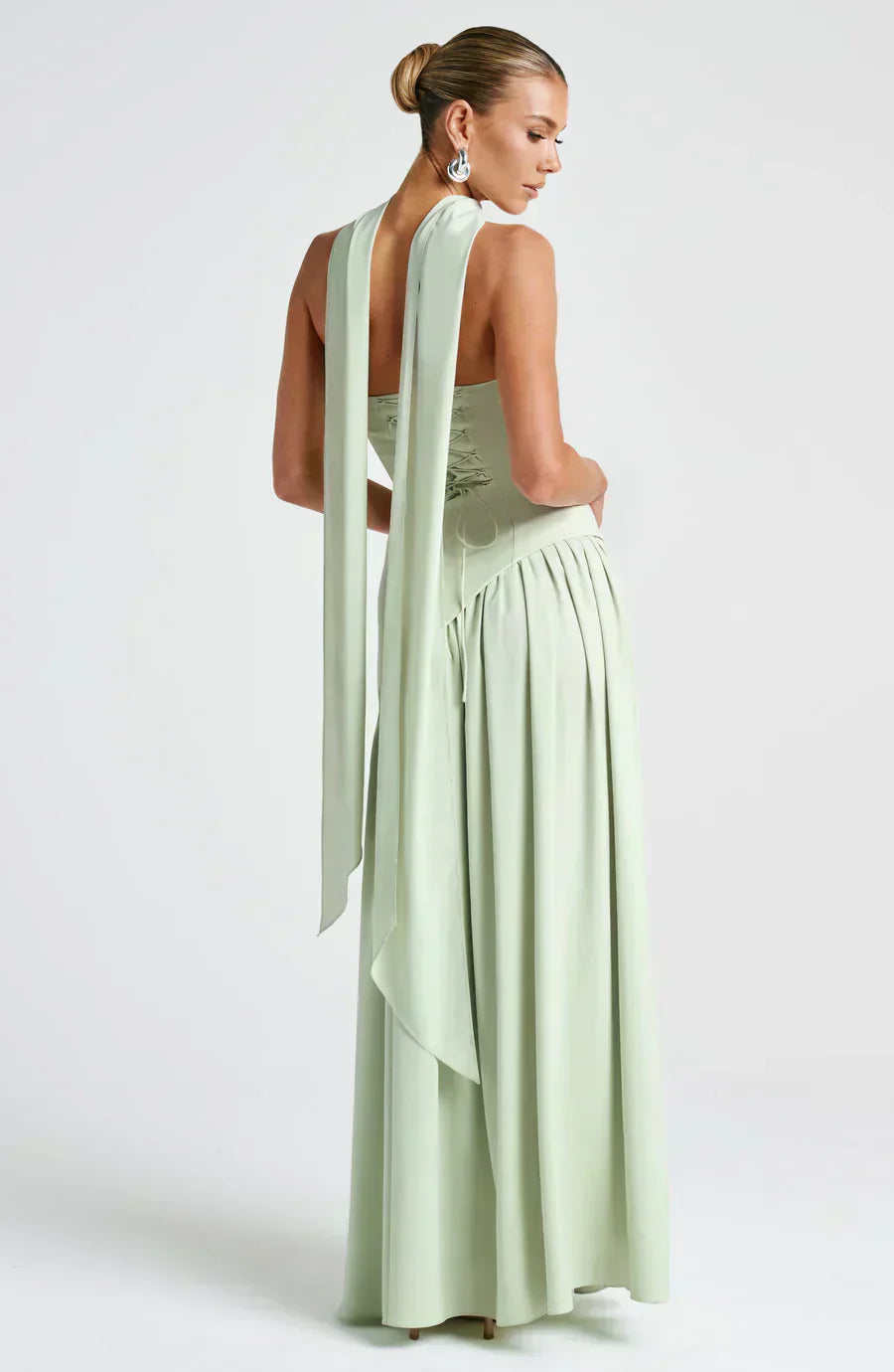 Fiona | Women Wedding Guest Asymmetric Maxi Dress - Elle Zürich
