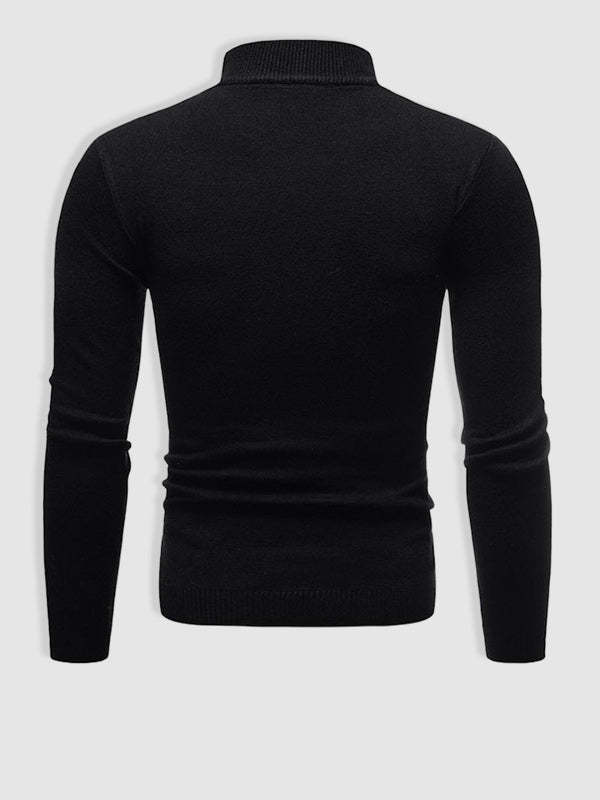 Michael | Herren Frühlings Slim Fit Rollkragenpullover - Elle Zürich