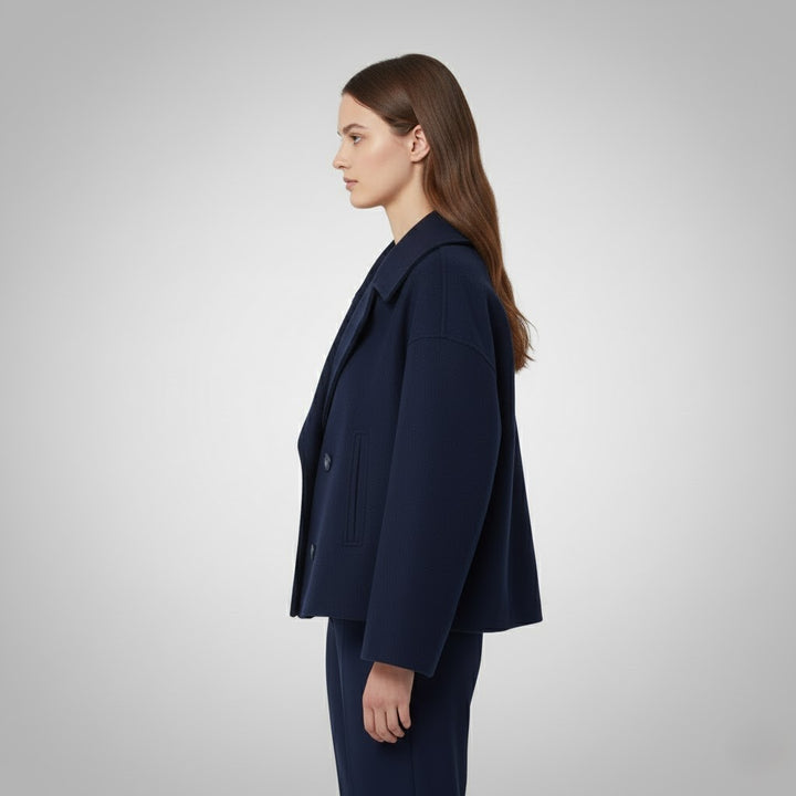 Magdalena | Eleganter Kurzmantel für Damen - Elle Zürich