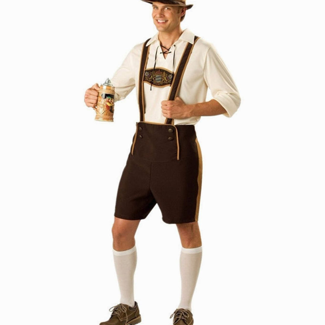 Oktoberfest Pärchen-Kostüm Bayerische Lederhose Dirndl Set