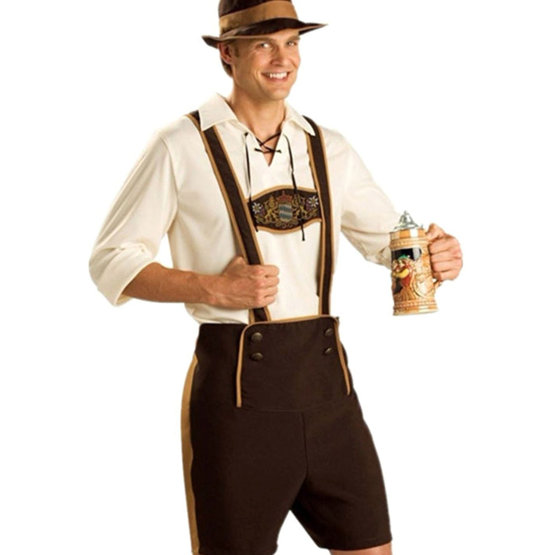 Oktoberfest Pärchen-Kostüm Bayerische Lederhose Dirndl Set