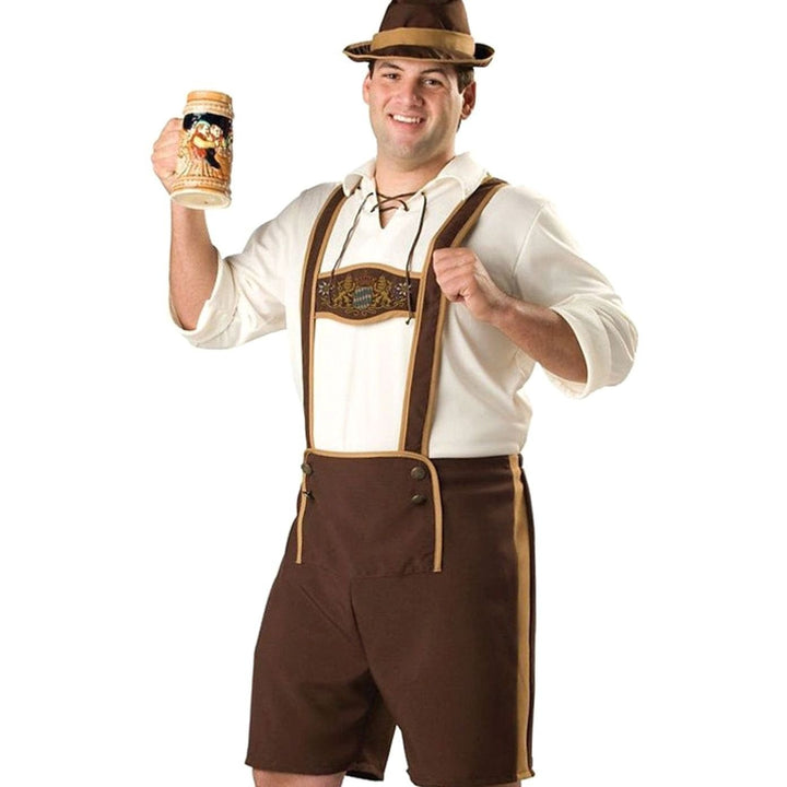 Oktoberfest Pärchen-Kostüm Bayerische Lederhose Dirndl Set