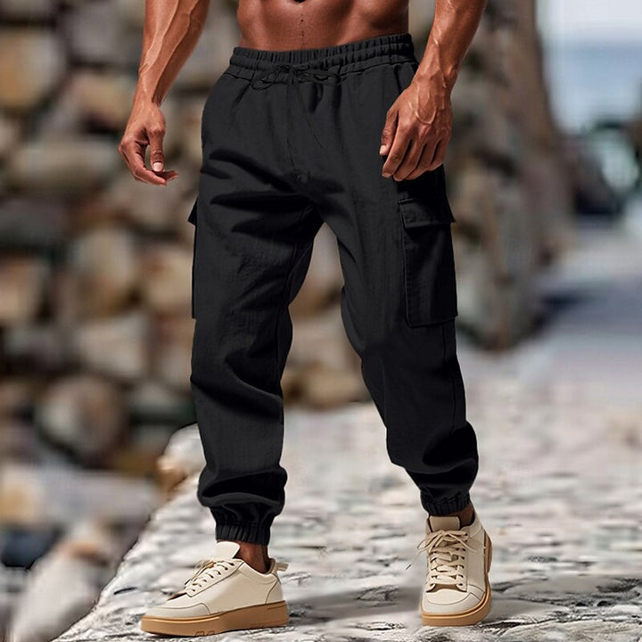 Michael | Herren Casual Cargo Jogger Hose mit Taschen - Elle Zürich
